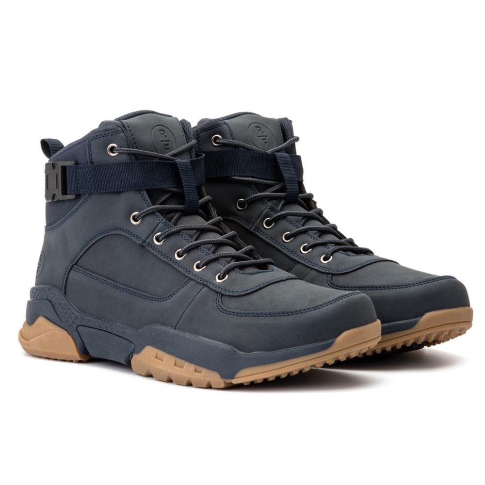 Reserved Footwear men’s high top sneaker, navy, sz 10, worn once for photoshoot